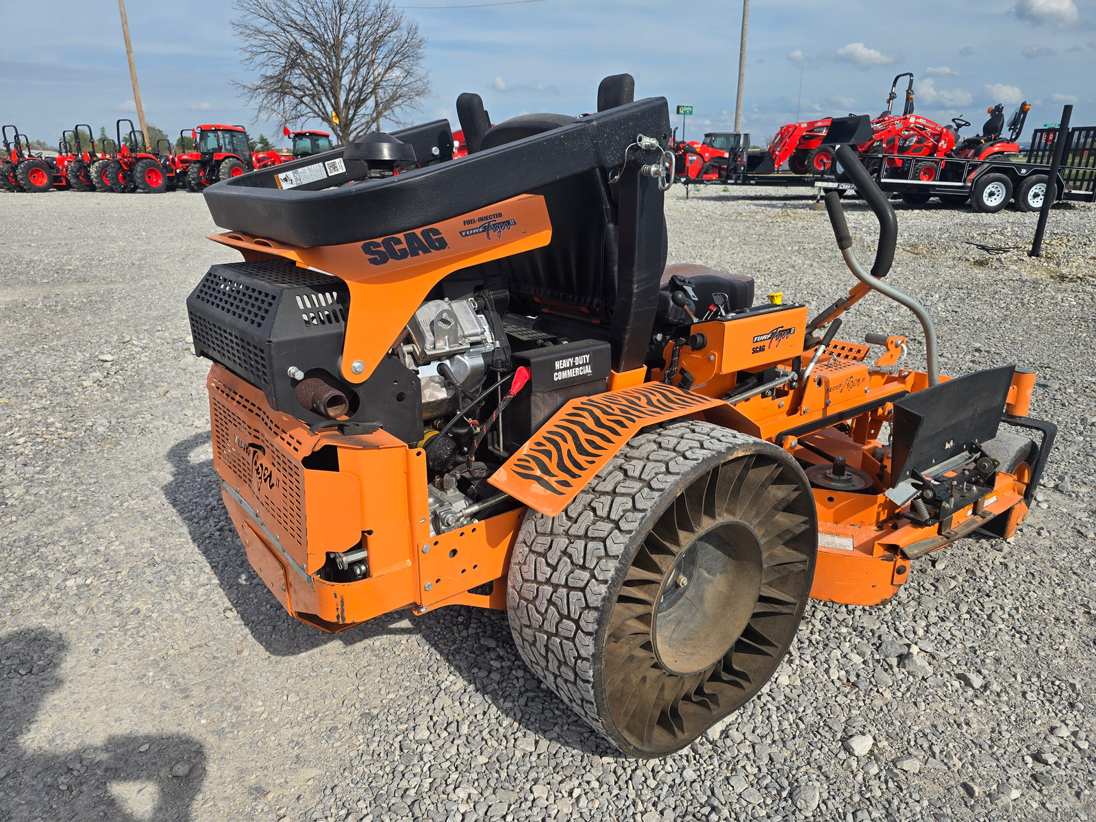 2024 SCAG SCAG TURF TIGER II - 61" CUT WITH TWEELS - #6106471 0327-0421