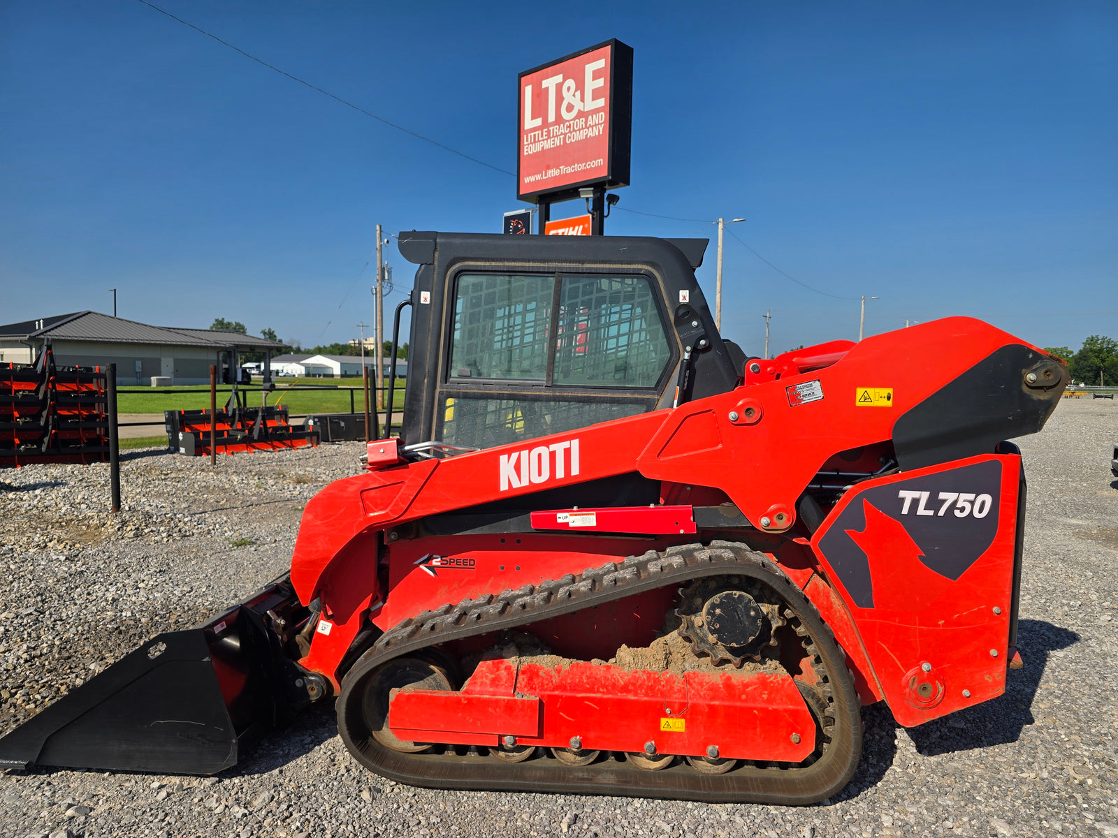 USED 2023 KIOTI TL750 TRACKLOADER - LOW HOURS - #4162541
