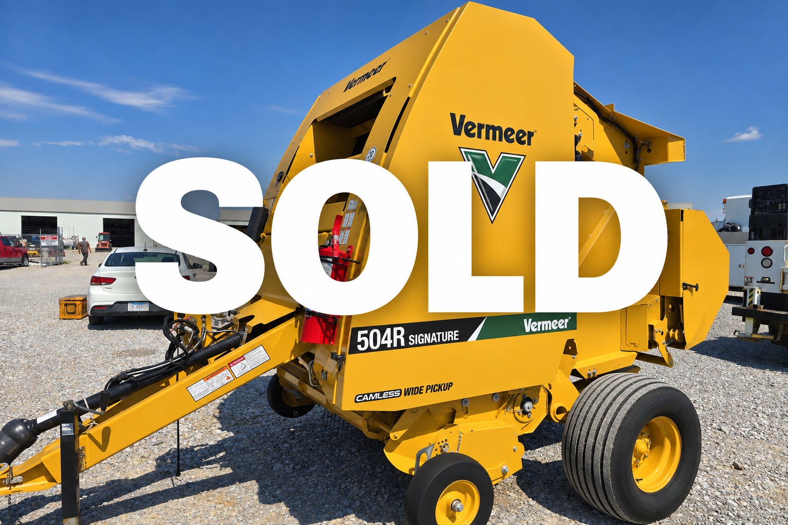 USED 2023 VERMEER 504R SIGNATURE SERIES - #6105504 - $29,500