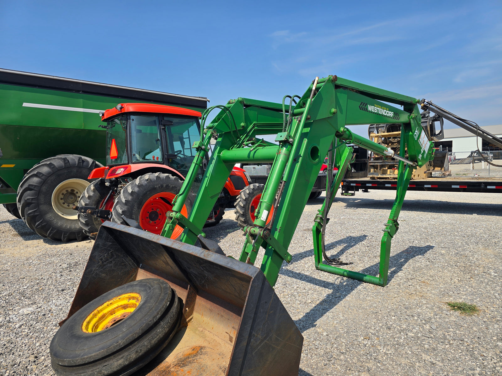 USED WESTENDORF TA-46 LOADER - JOHN DEERE FITMENT