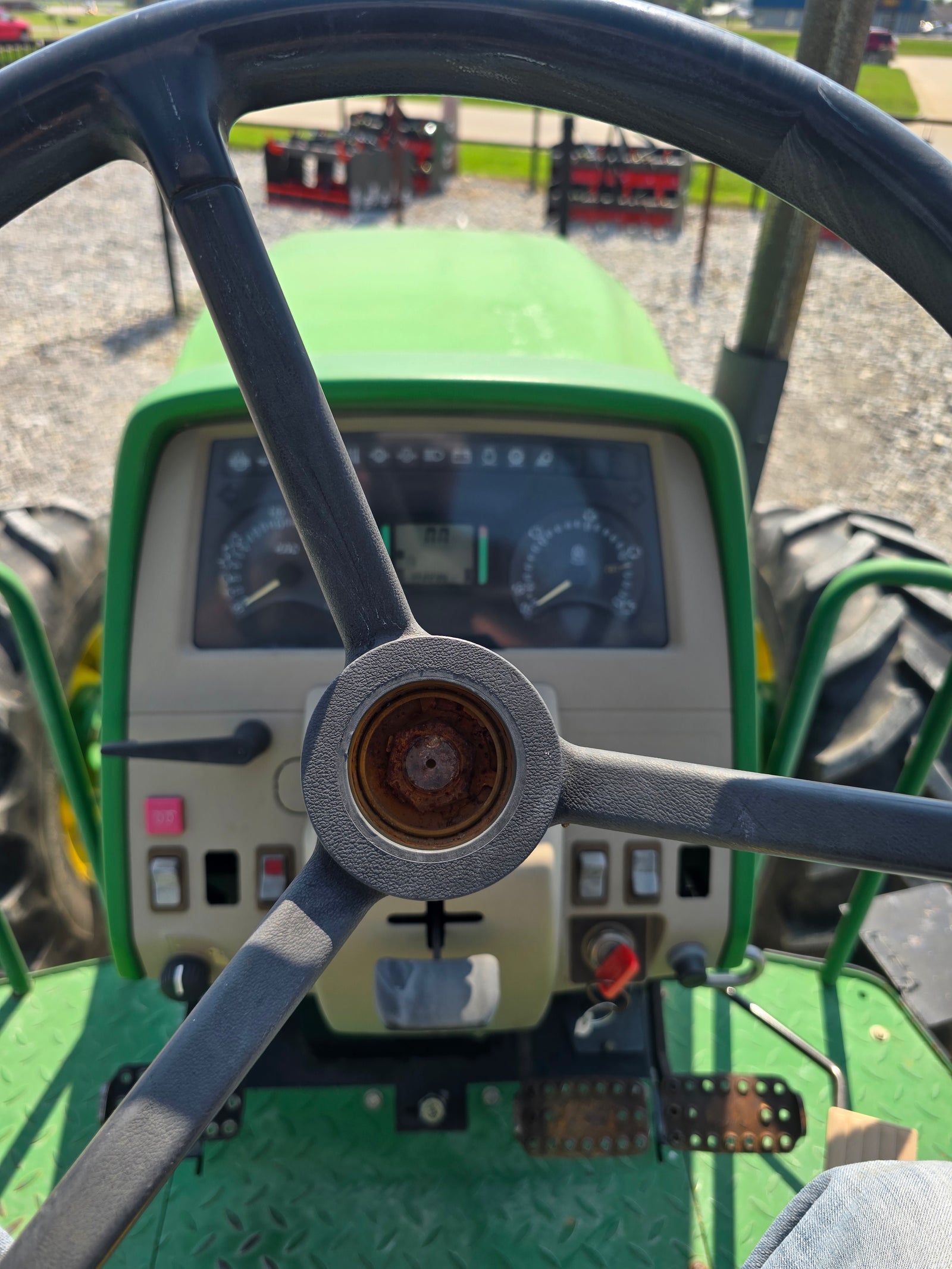 USED 2007 JOHN DEERE 6415 OPEN STATION TRACTOR