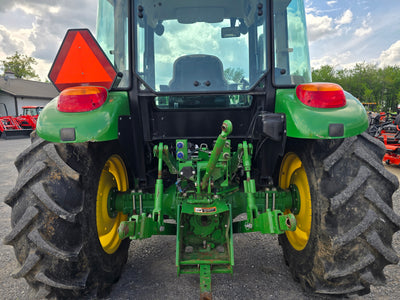 USED JOHN DEERE 5055E FULL CAB WITH LOADER - LOW HOURS
