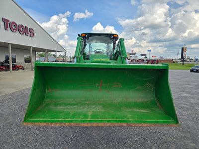 USED JOHN DEERE 5055E FULL CAB WITH LOADER - LOW HOURS
