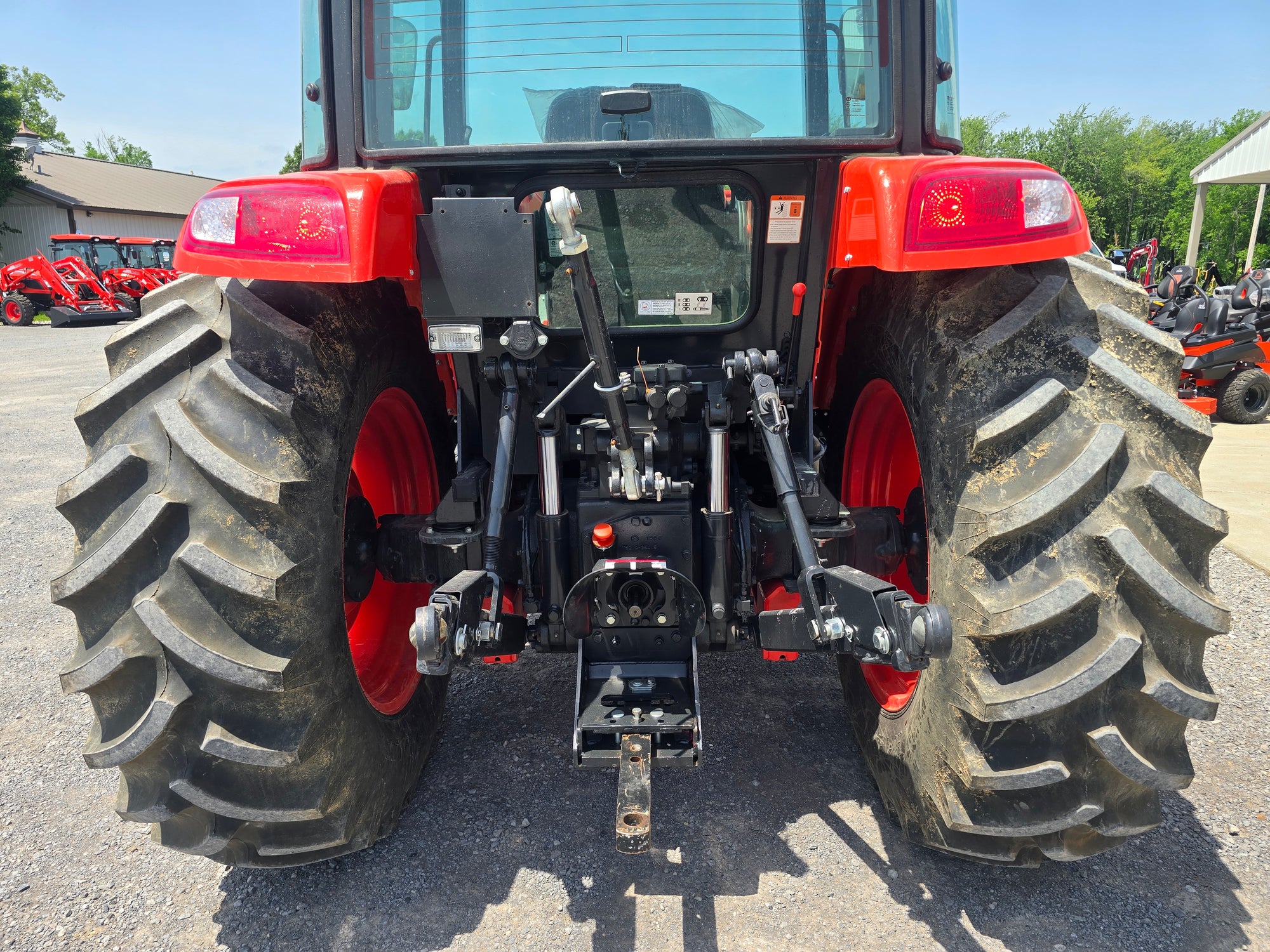 USED 2021 KIOTI RX7320 CAB WITH LOADER #4162503