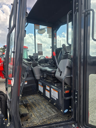 USED 2023 YANMAR VIO-35 CAB WITH BUCKET AND THUMB #4162443