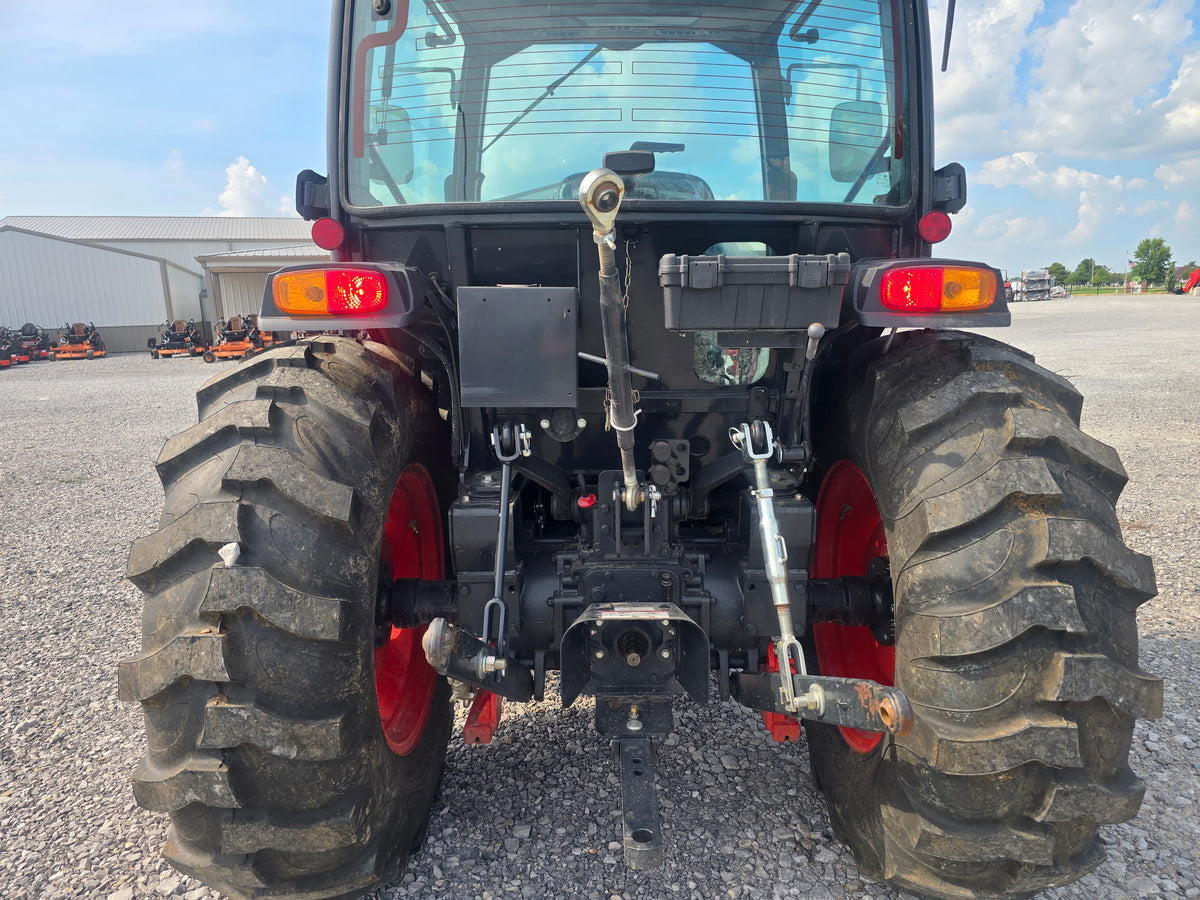 USED 2024 KIOTI DK4220SE CAB WITH LOADER - LOW HOURS - #6169811