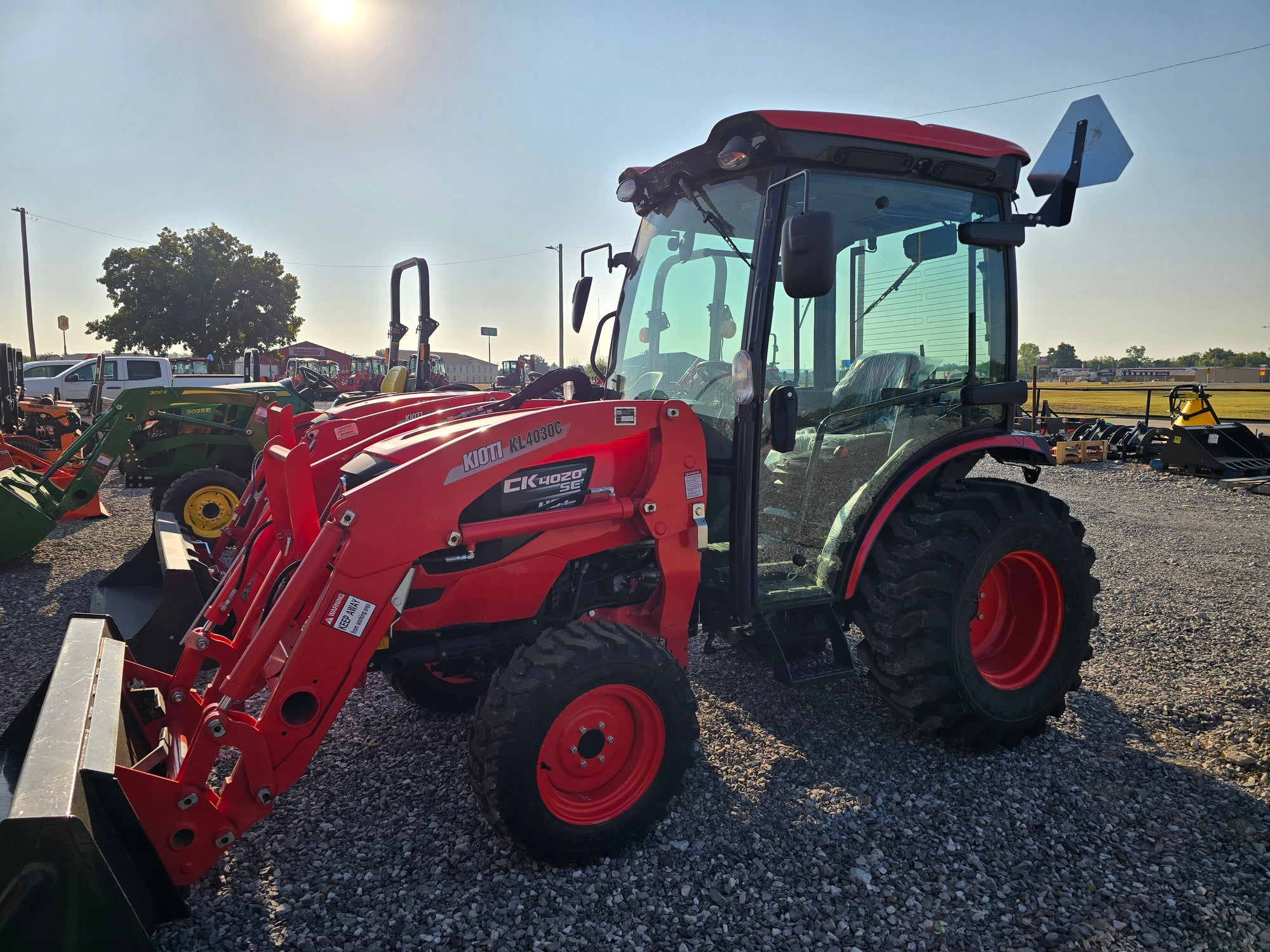 USED 2025 KIOTI CK4020SE CAB - SAME AS NEW #6169871