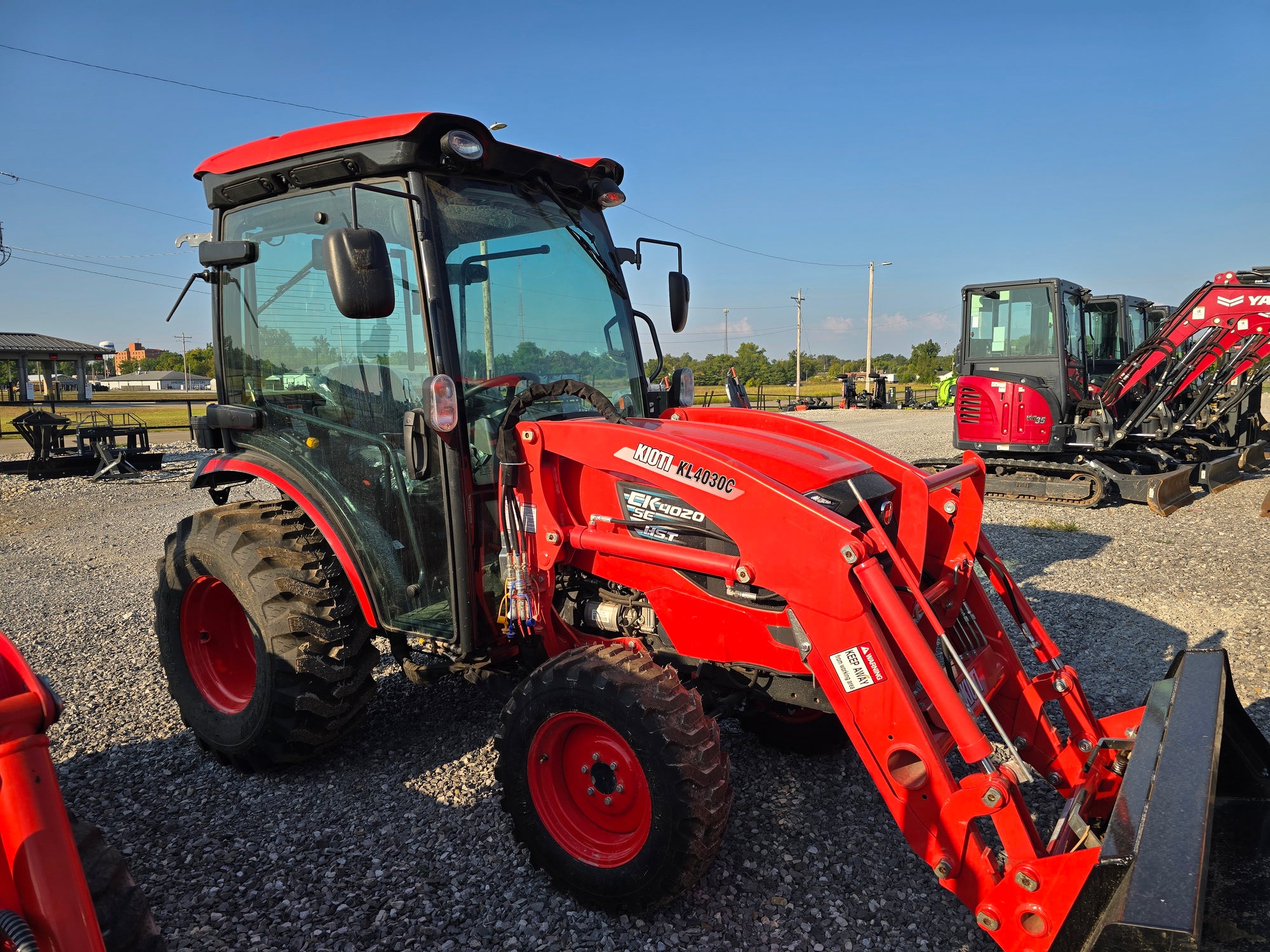 USED 2025 KIOTI CK4020SE CAB - SAME AS NEW #6169871
