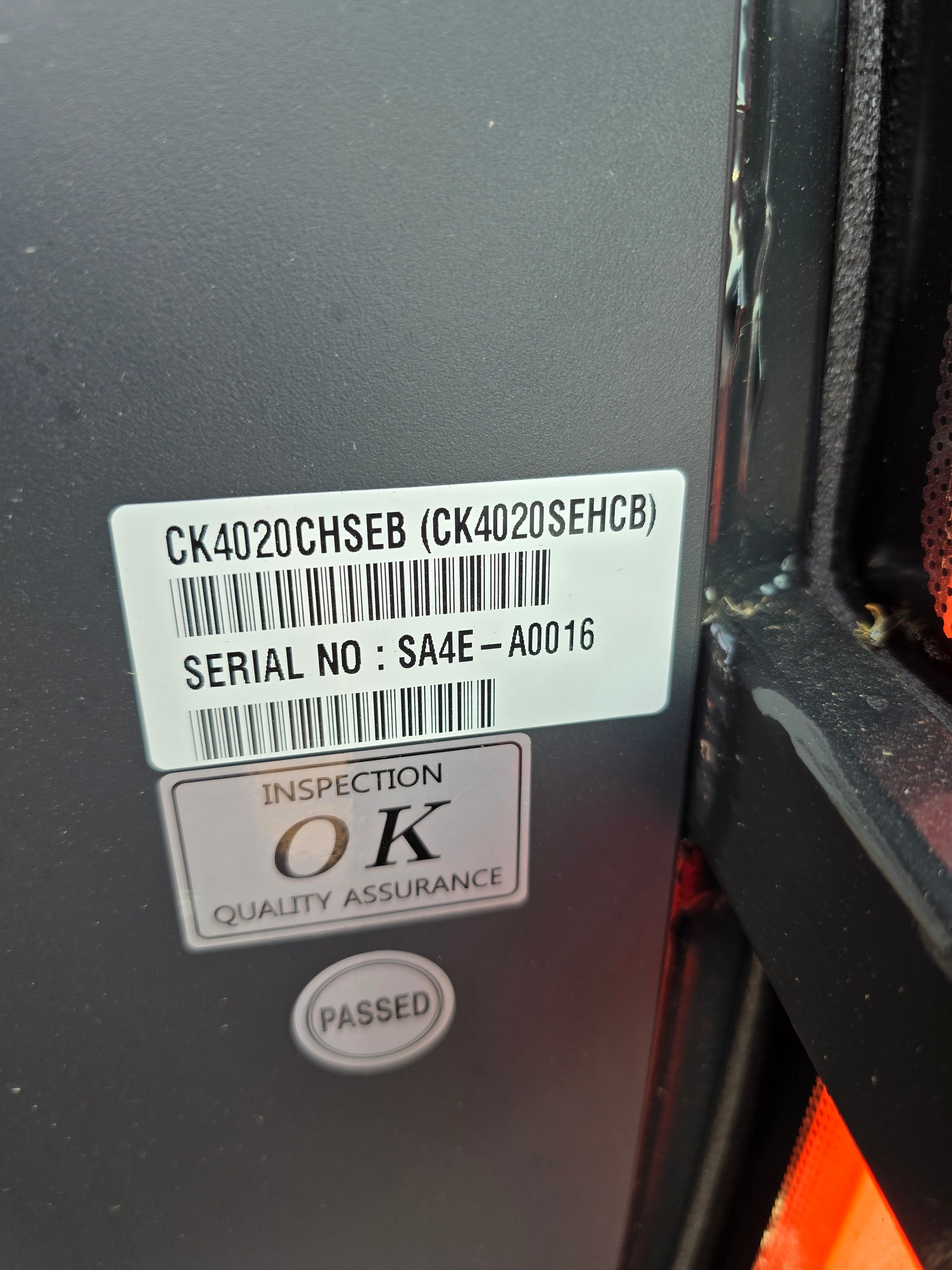 USED 2025 KIOTI CK4020SE CAB - SAME AS NEW #6169871