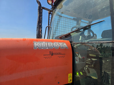 USED 2010 KUBOTA M108S DUAL SPEED WITH DITCH MOWER