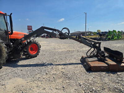 USED 2010 KUBOTA M108S DUAL SPEED WITH DITCH MOWER