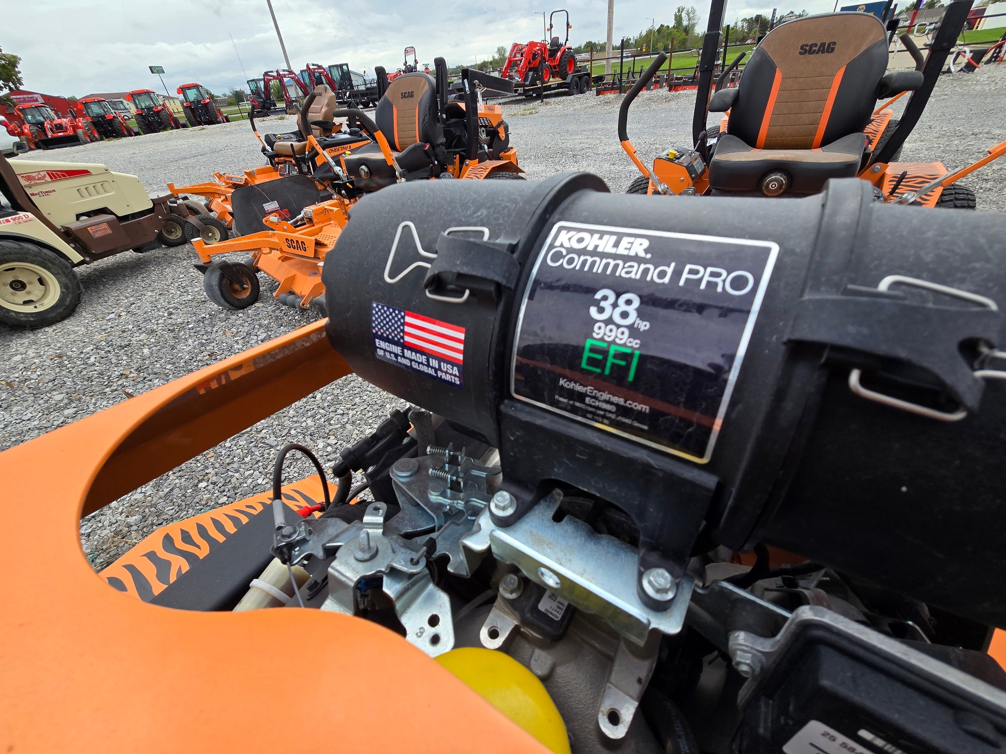USED 2024 SCAG TURF TIGER - 72" 38HP KOHLER EFI #6169819