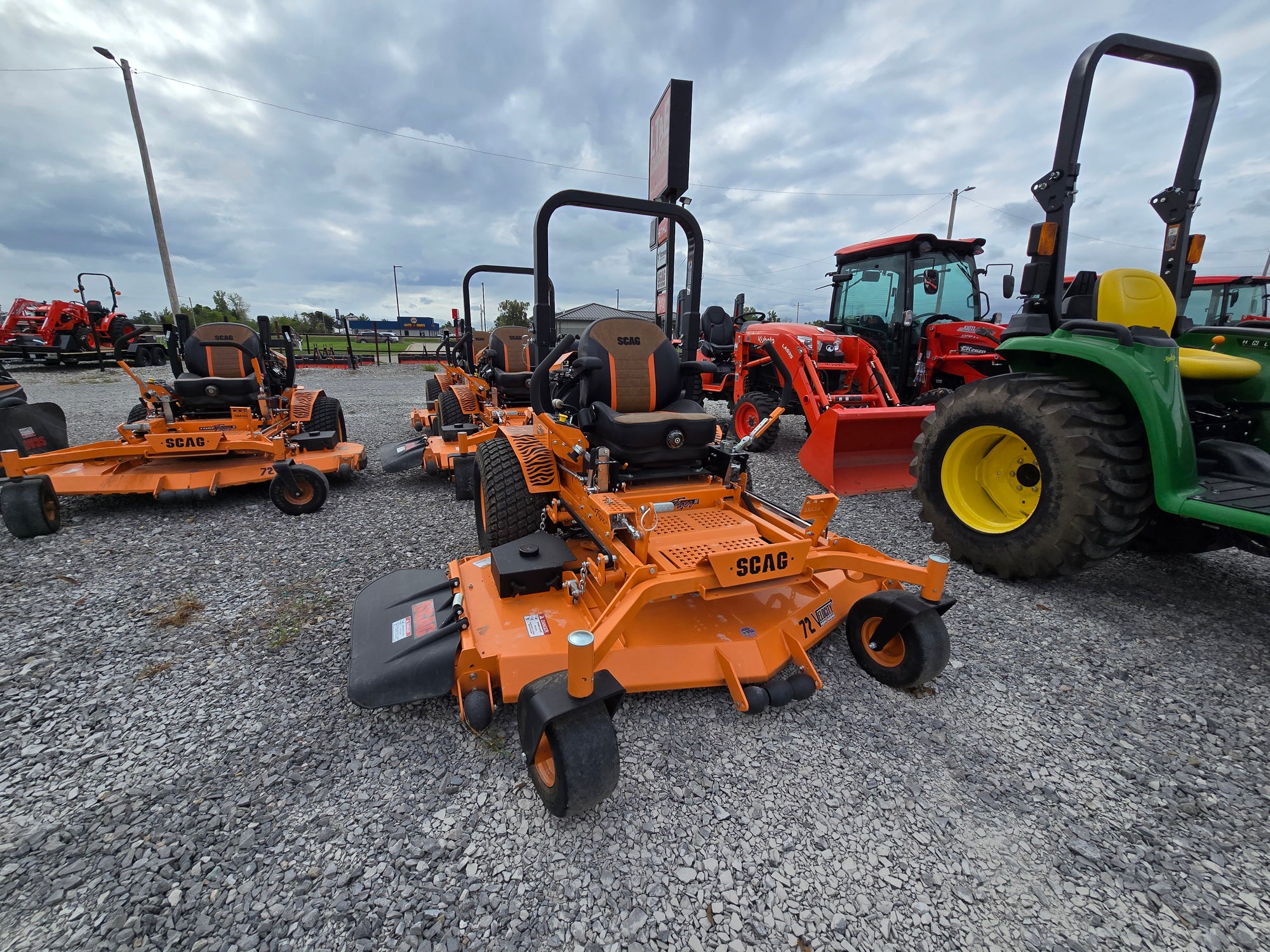 USED 2024 SCAG TURF TIGER - 72" 38HP KOHLER EFI #6169819