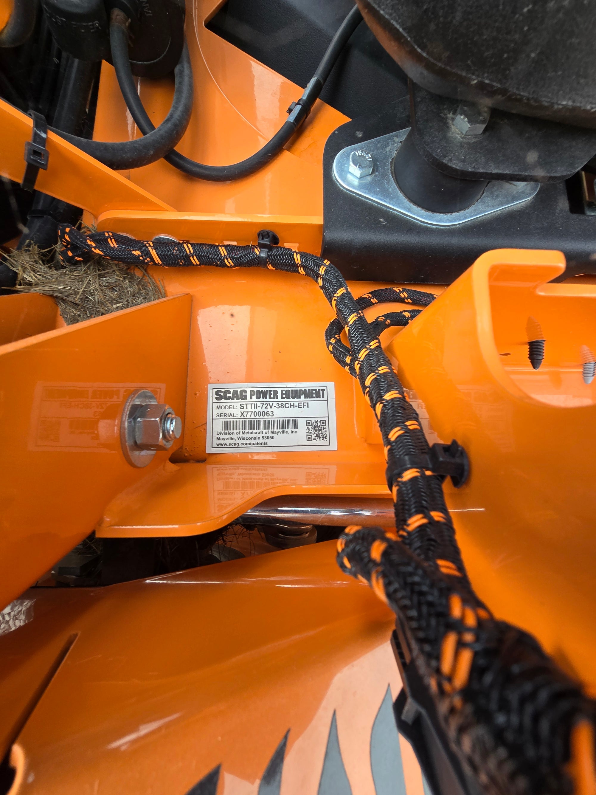 USED 2024 SCAG TURF TIGER - 72" 38HP KOHLER EFI #6169819