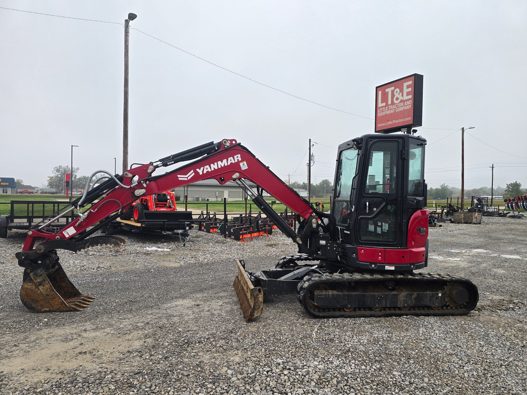 2022 YANMAR VIO-50 CAB WITH 4-WAY BLADE - LOW HOURS - #6169118