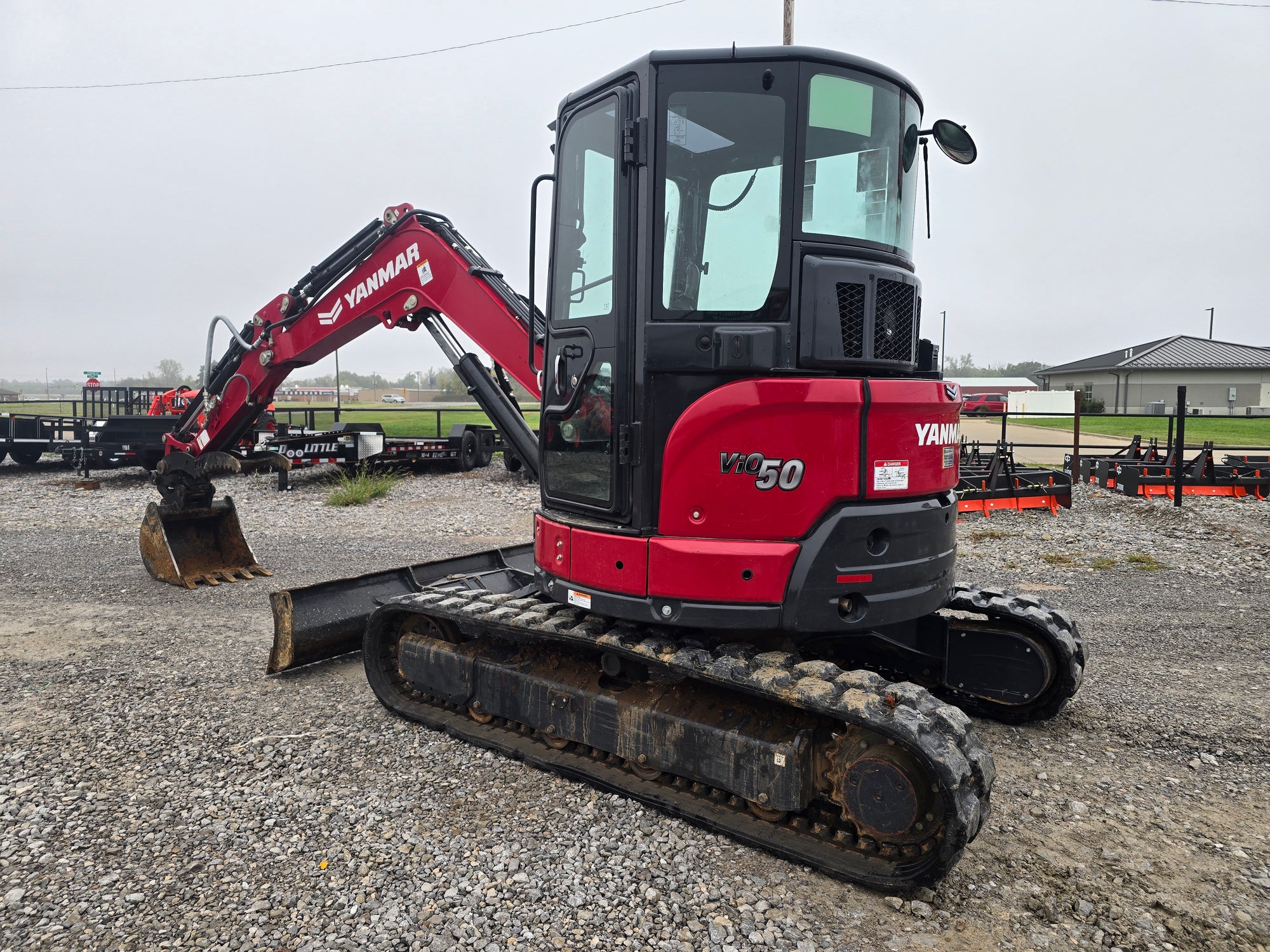 2022 YANMAR VIO-50 CAB WITH 4-WAY BLADE - LOW HOURS - #6169118