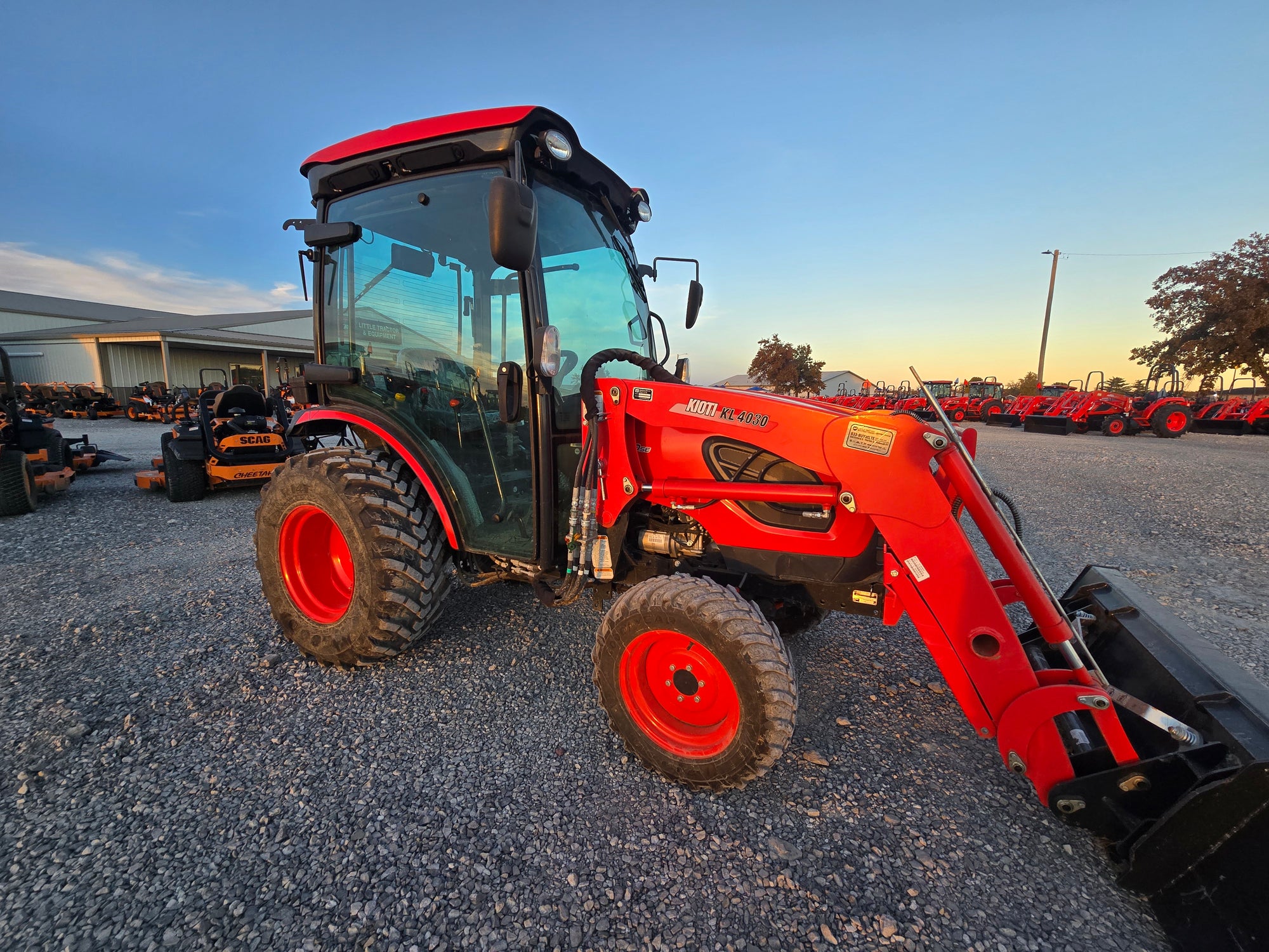 USED 2022 KIOTI CK4010SE CAB - LESS THAN 100HRS - #6168563