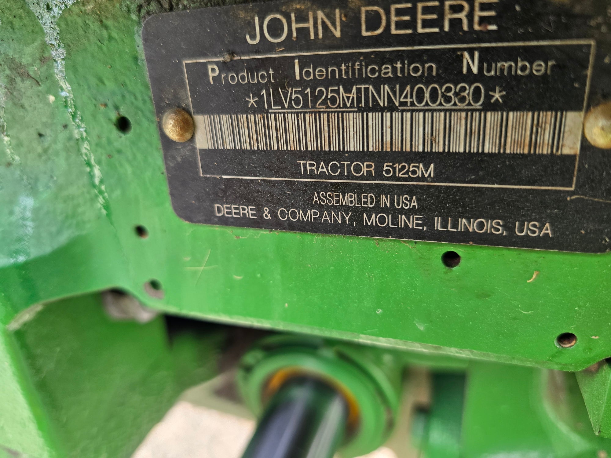 USED JOHN DEERE 5125M - LOW HOUR MACHINE #6168524