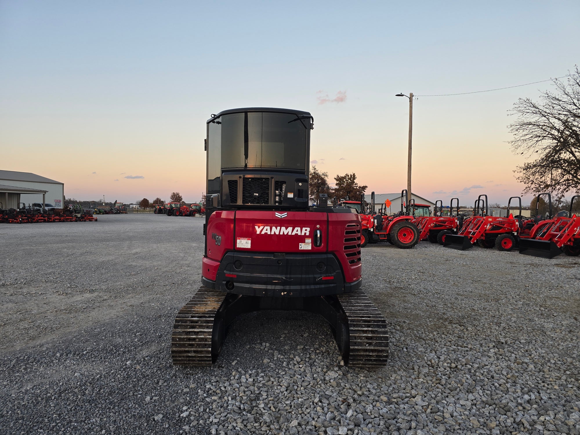 USED 2022 YANMAR VIO-50 CAB - 4 WAY BLADE - STEEL TRACKS - #4162624