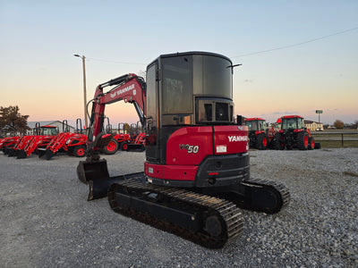 USED 2022 YANMAR VIO-50 CAB - 4 WAY BLADE - STEEL TRACKS - #4162624