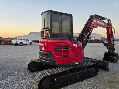 USED 2022 YANMAR VIO-50 CAB - 4 WAY BLADE - STEEL TRACKS - #4162624