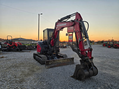 USED 2022 YANMAR VIO-50 CAB - 4 WAY BLADE - STEEL TRACKS - #4162624