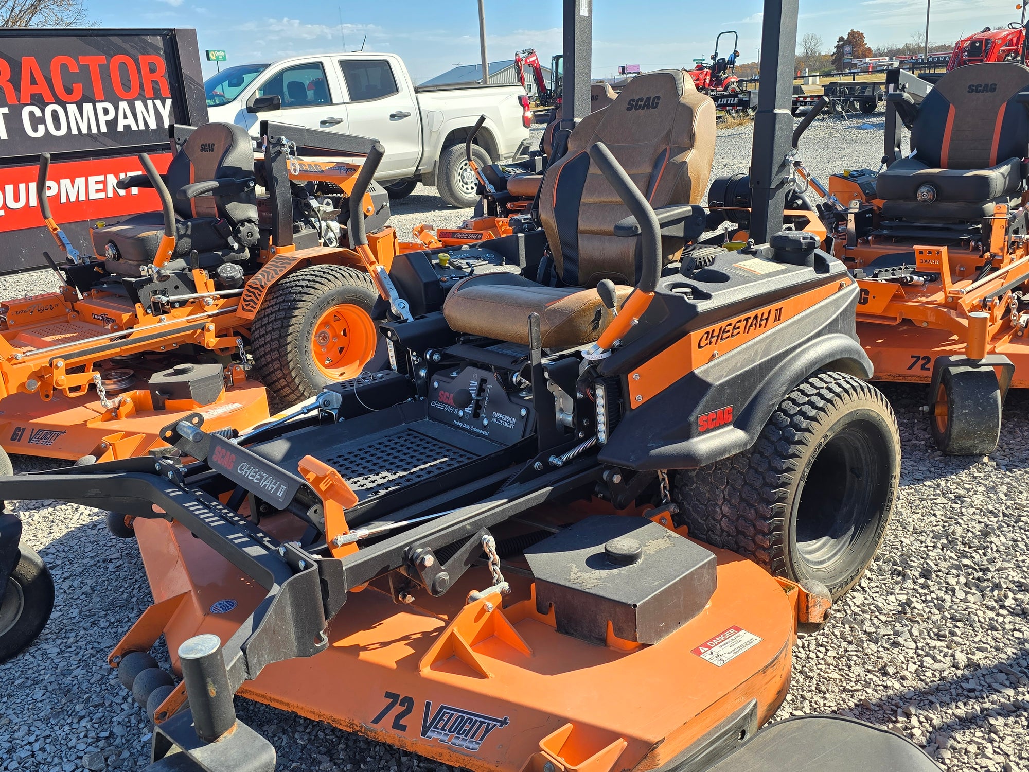 USED 2023 SCAG CHEETAH II - 72" - BLACKOUT - #4162168