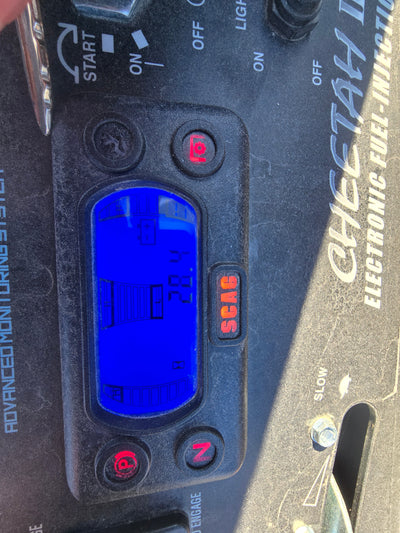 USED 2024 SCAG CHEETAH II - 72" SAME AS NEW #6168552