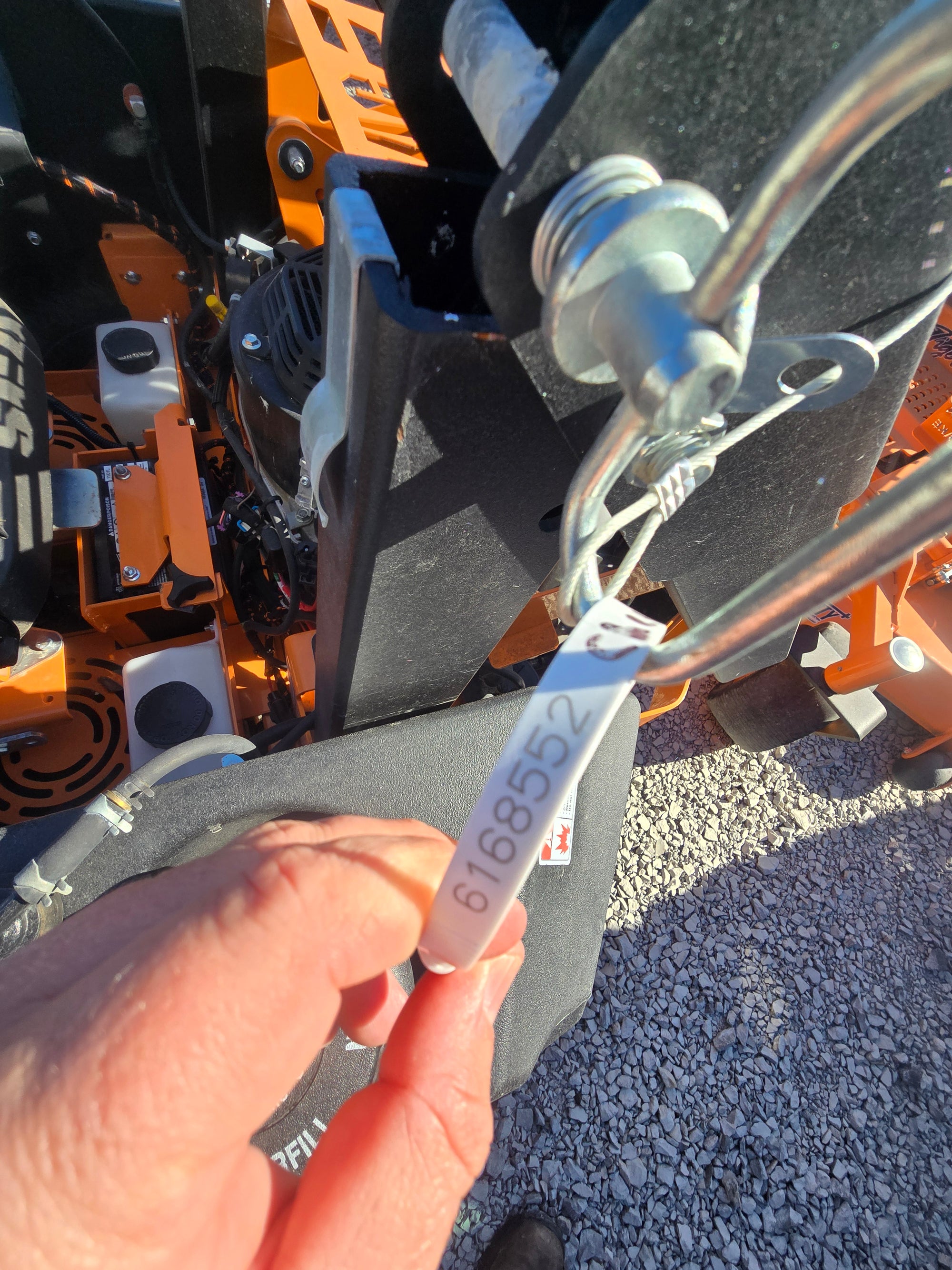 USED 2024 SCAG CHEETAH II - 72" SAME AS NEW #6168552