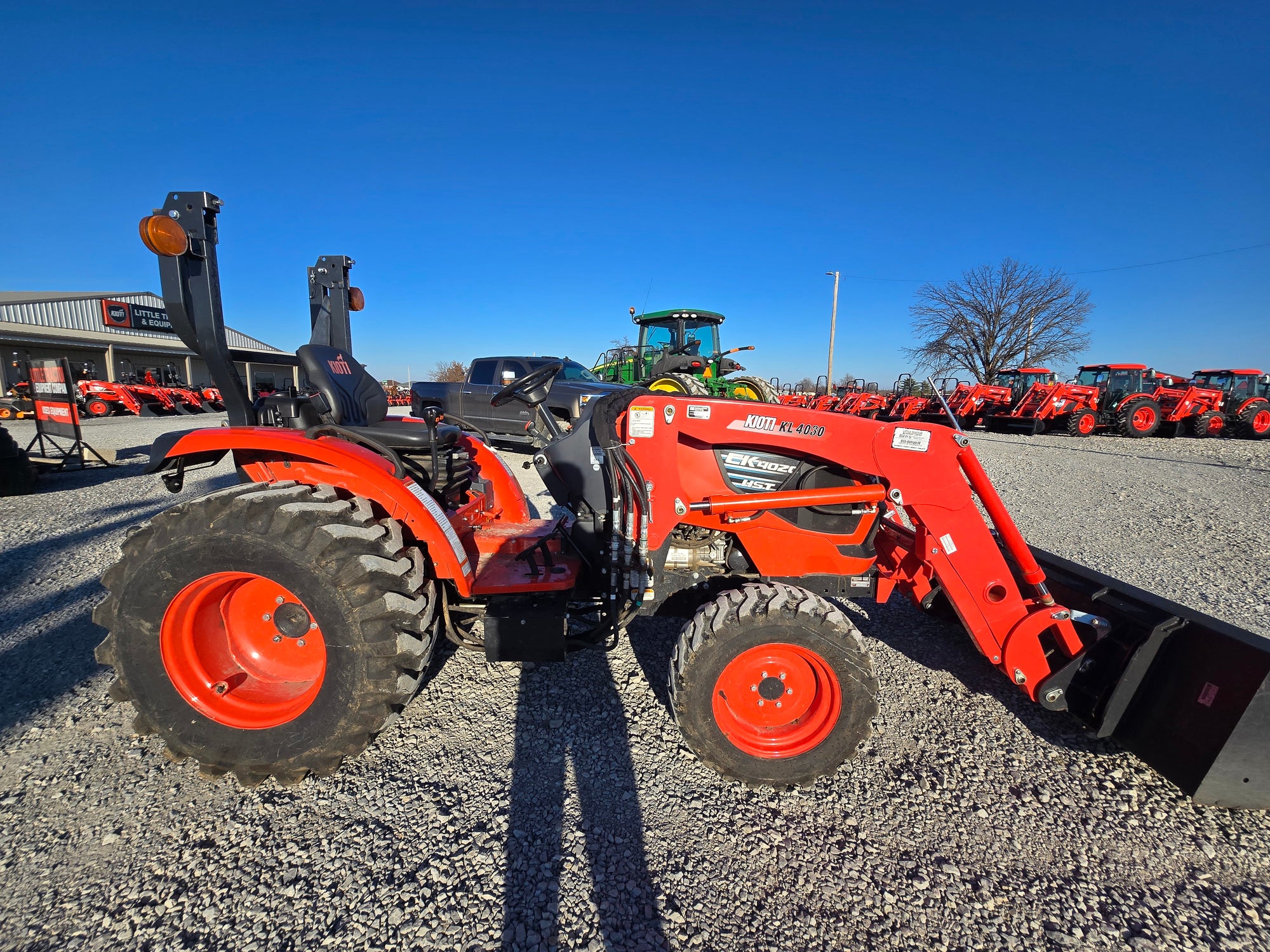 USED - 2023 KIOTI CK4020HST WITH LOADER & 3RD FUNCTION - LESS THAN 90 HOURS - #6106725