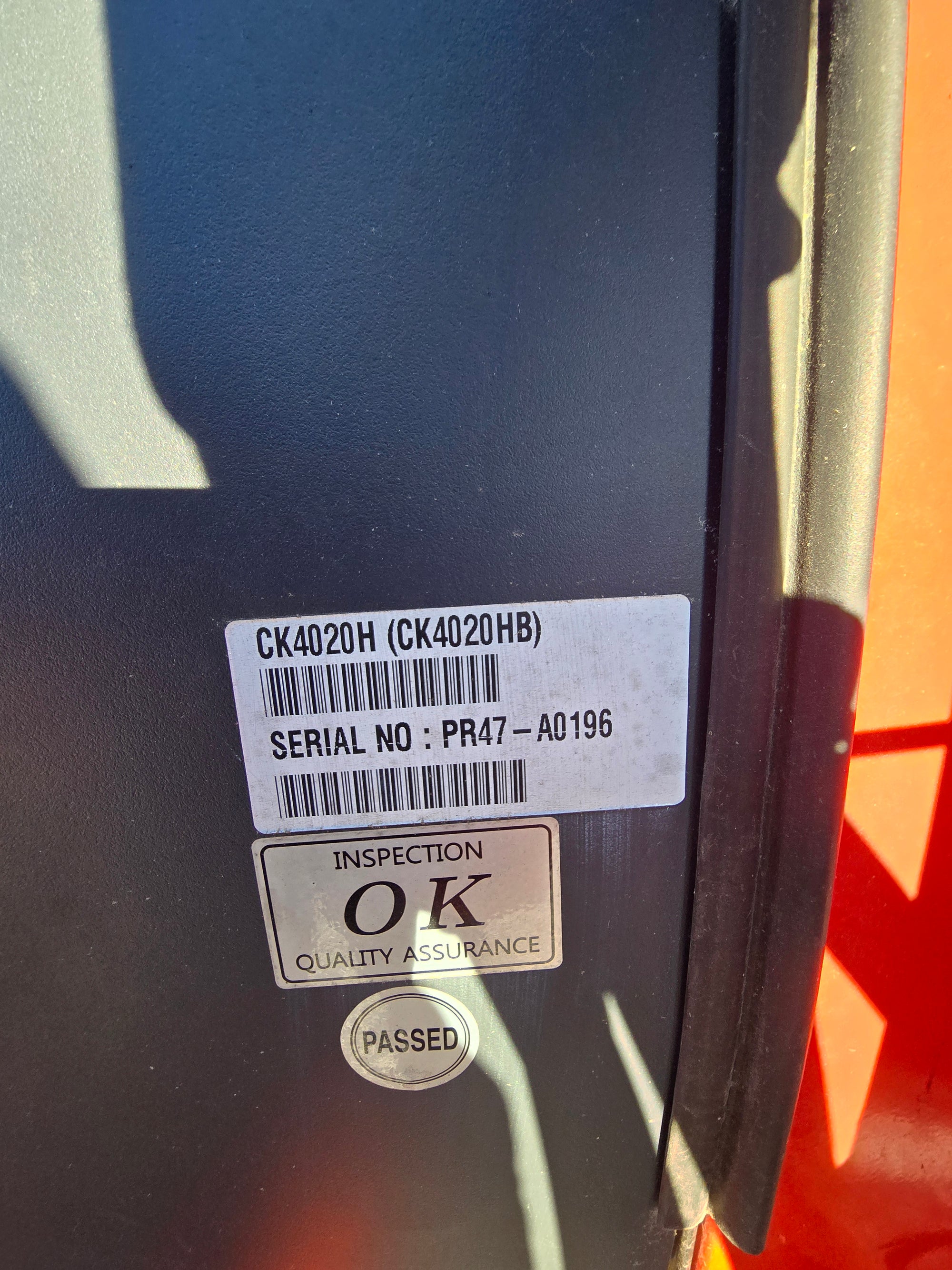 USED - 2023 KIOTI CK4020HST WITH LOADER & 3RD FUNCTION - LESS THAN 90 HOURS - #6106725