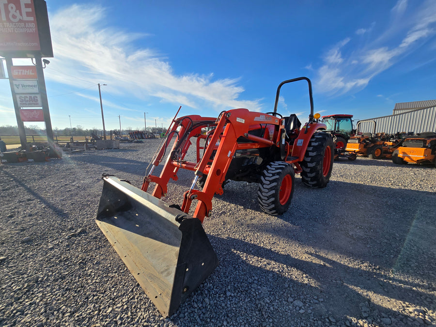 PENDING - USED 2012 KIOTI DK40SE HST WITH LOADER #6168567
