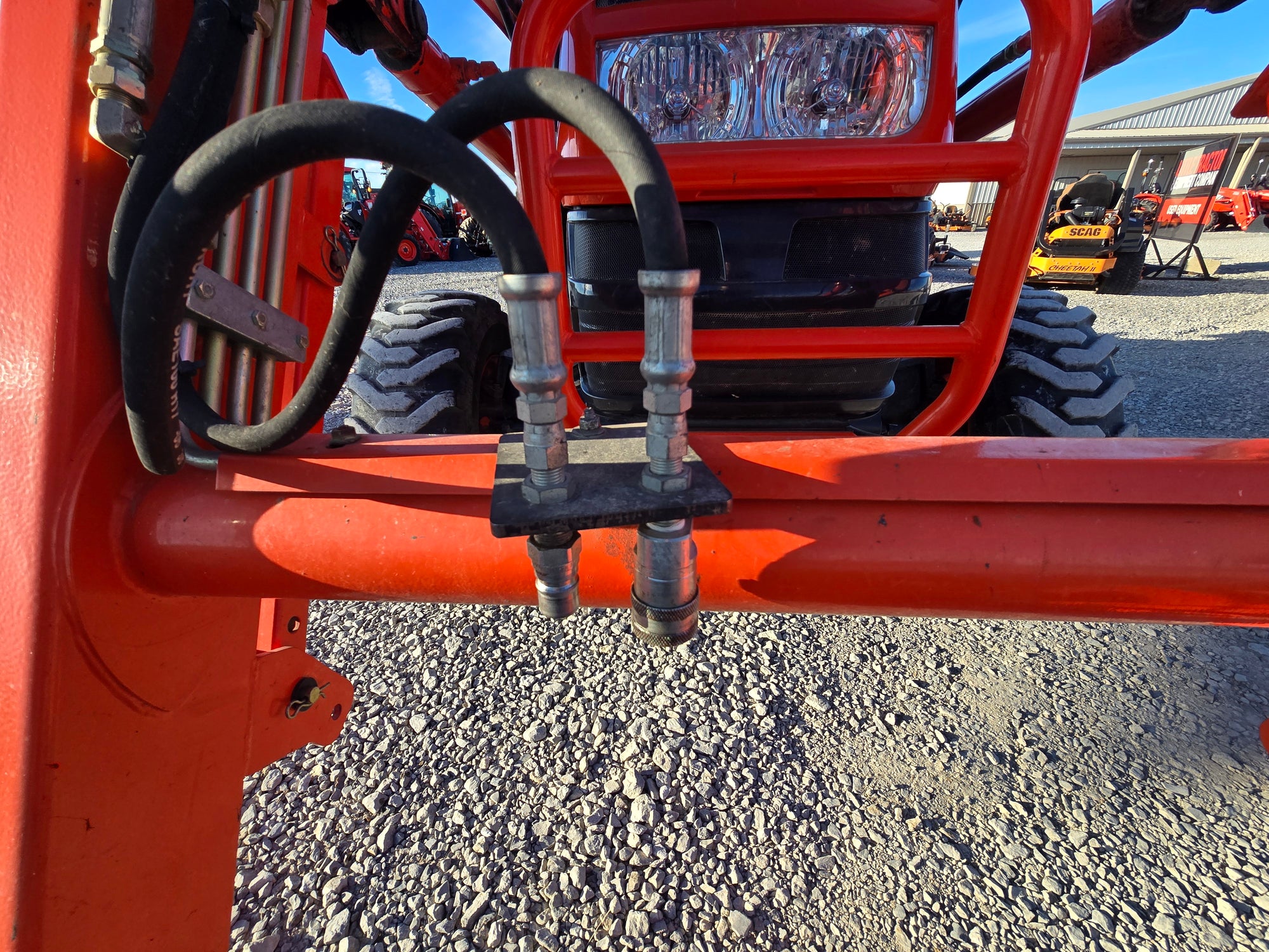 PENDING - USED 2012 KIOTI DK40SE HST WITH LOADER #6168567