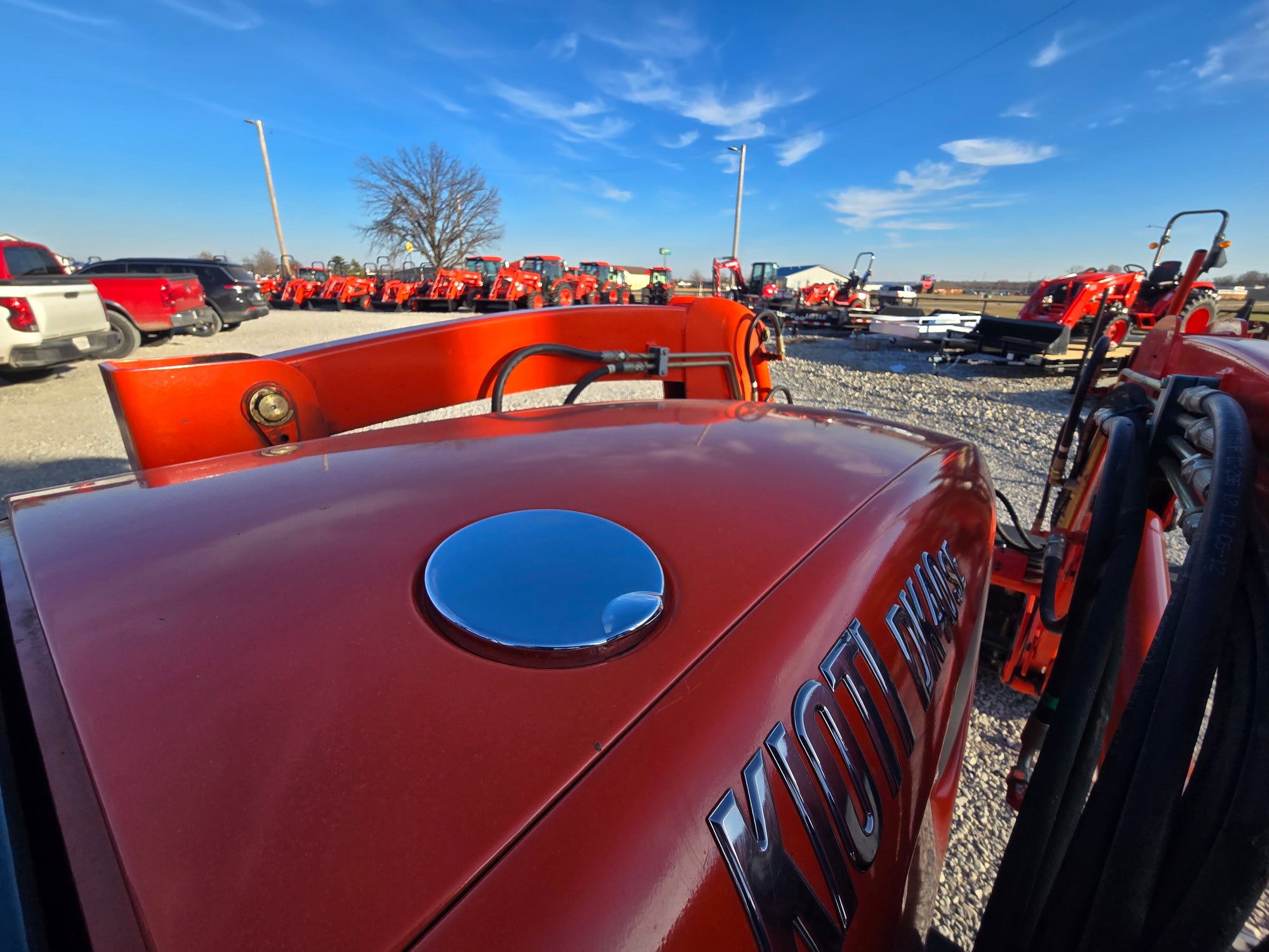 PENDING - USED 2012 KIOTI DK40SE HST WITH LOADER #6168567