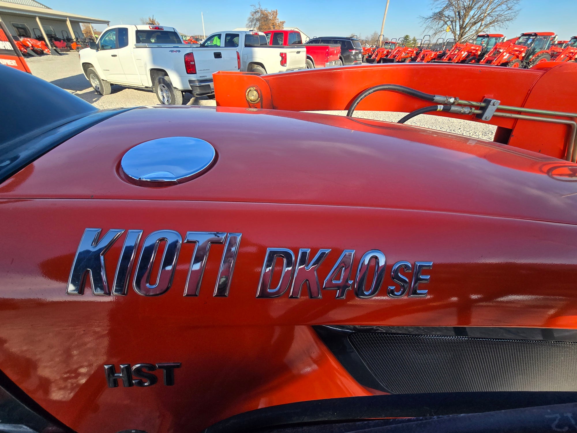 PENDING - USED 2012 KIOTI DK40SE HST WITH LOADER #6168567