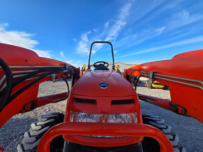 PENDING - USED 2012 KIOTI DK40SE HST WITH LOADER #6168567