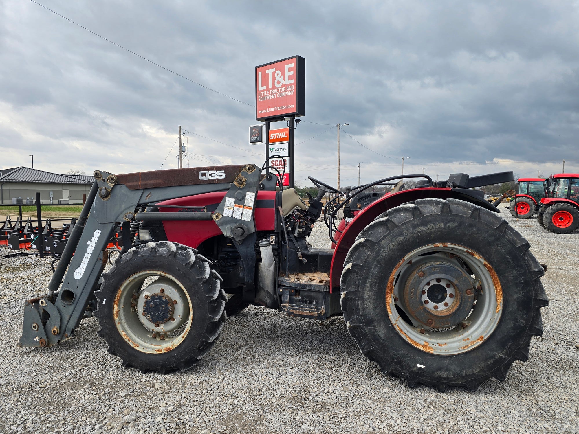 !! PENDING !! USED - CASE IH JX1085C - OPEN STATION WITH LOADER #6168599