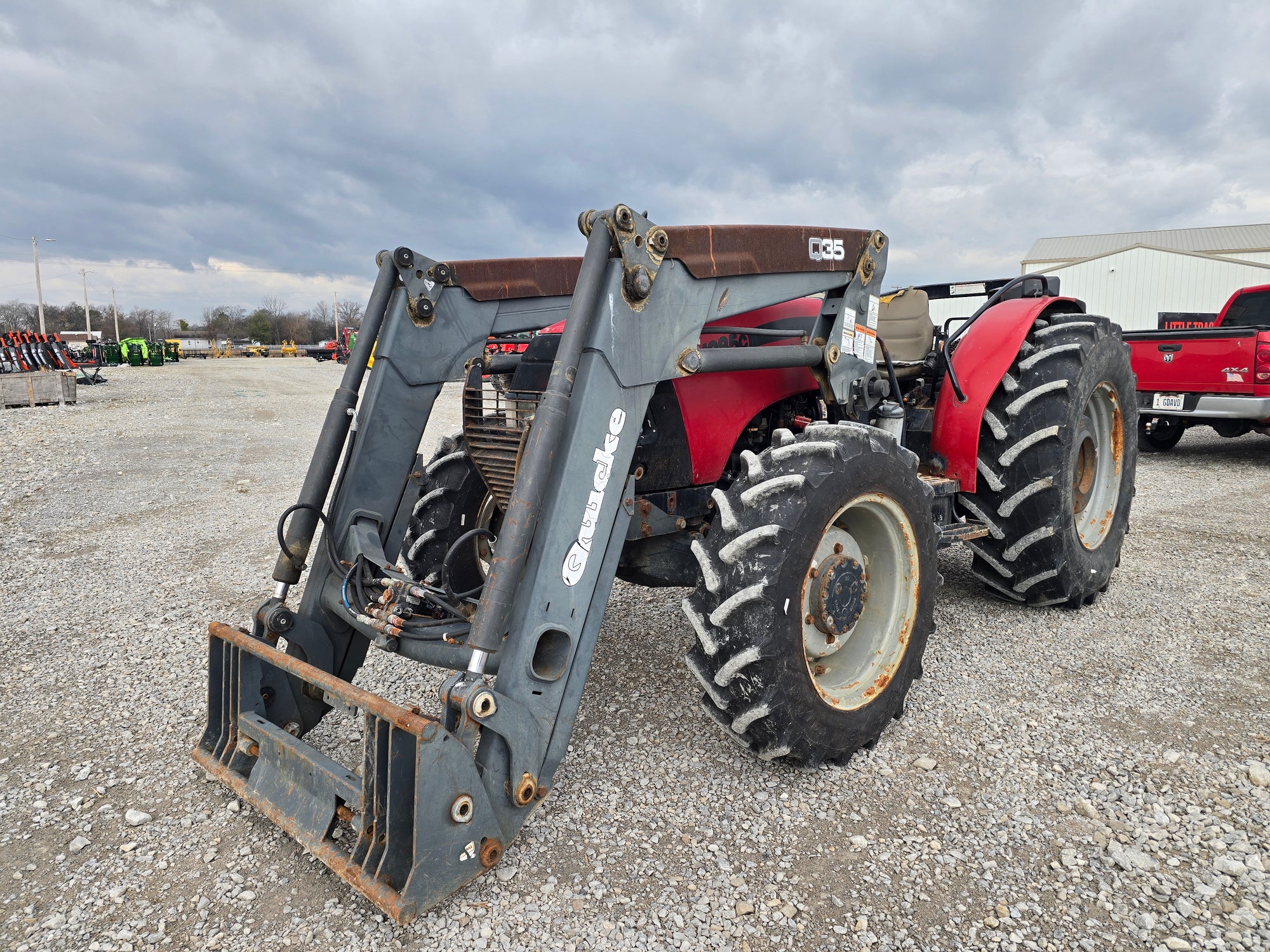 !! PENDING !! USED - CASE IH JX1085C - OPEN STATION WITH LOADER #6168599