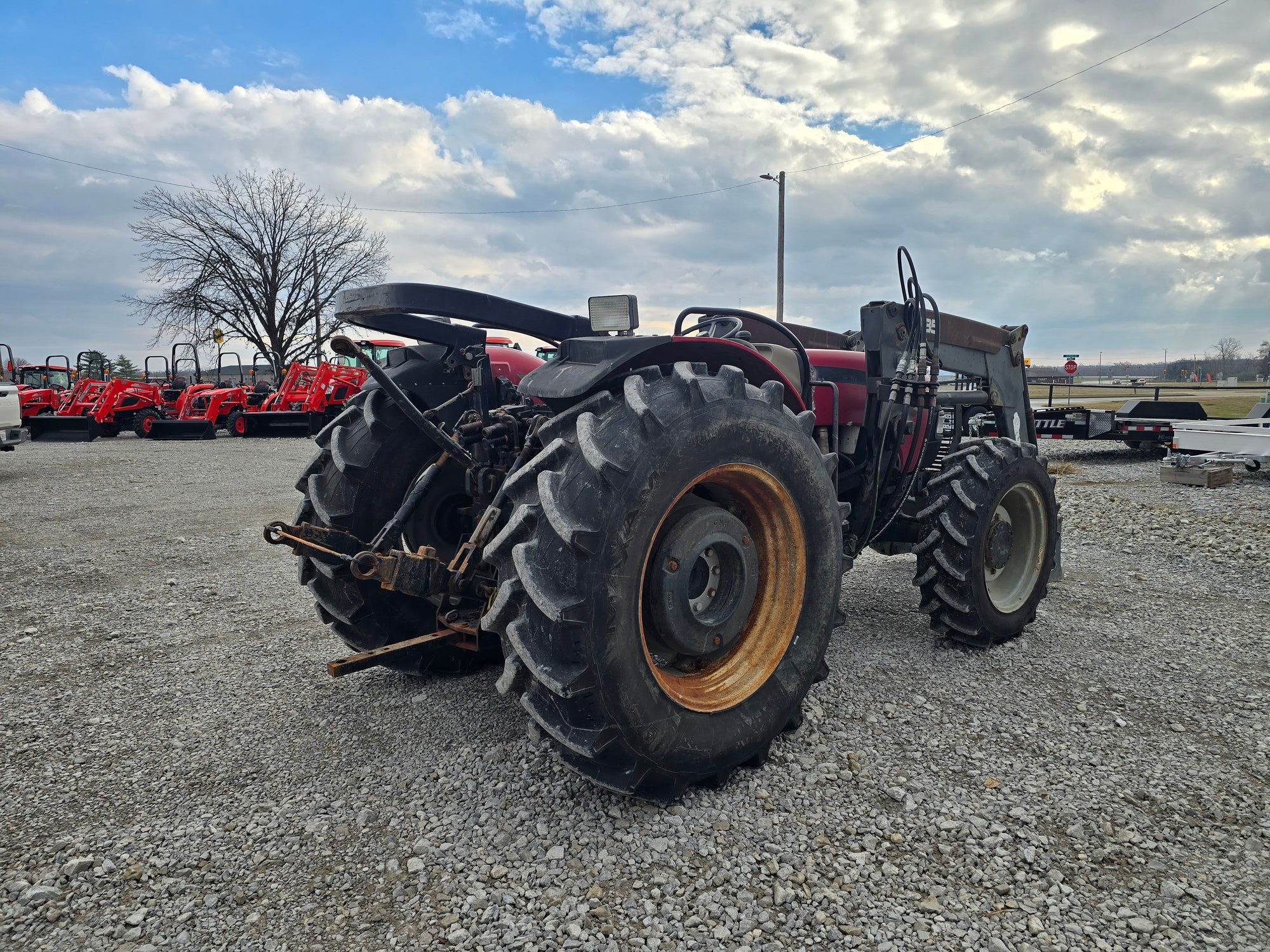 !! PENDING !! USED - CASE IH JX1085C - OPEN STATION WITH LOADER #6168599