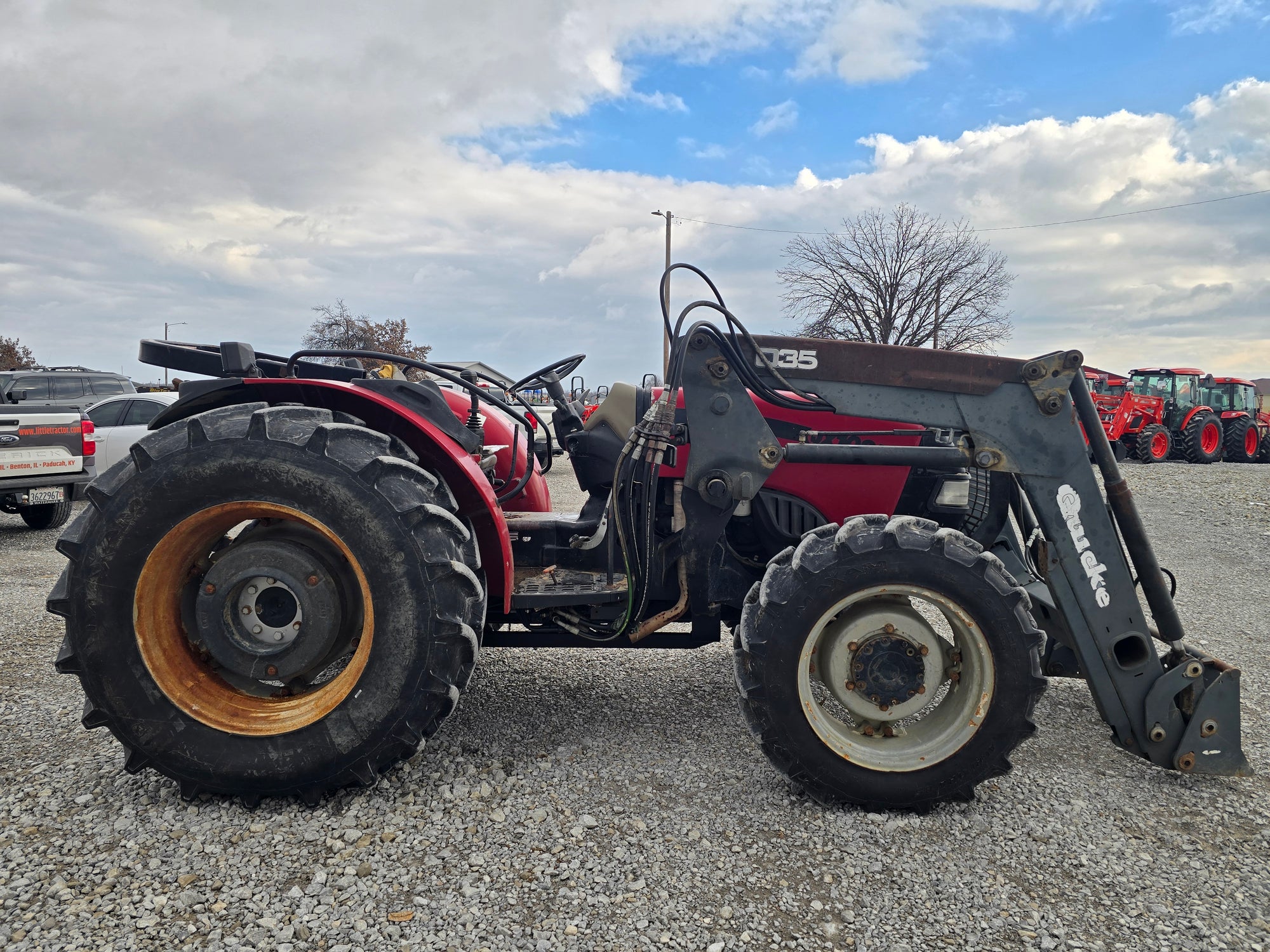 !! PENDING !! USED - CASE IH JX1085C - OPEN STATION WITH LOADER #6168599