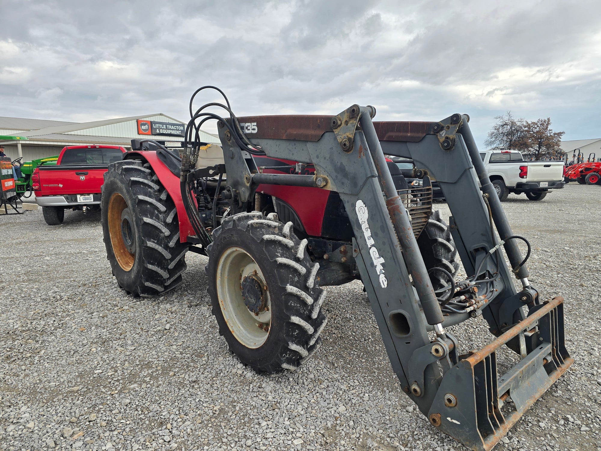 !! PENDING !! USED - CASE IH JX1085C - OPEN STATION WITH LOADER #6168599