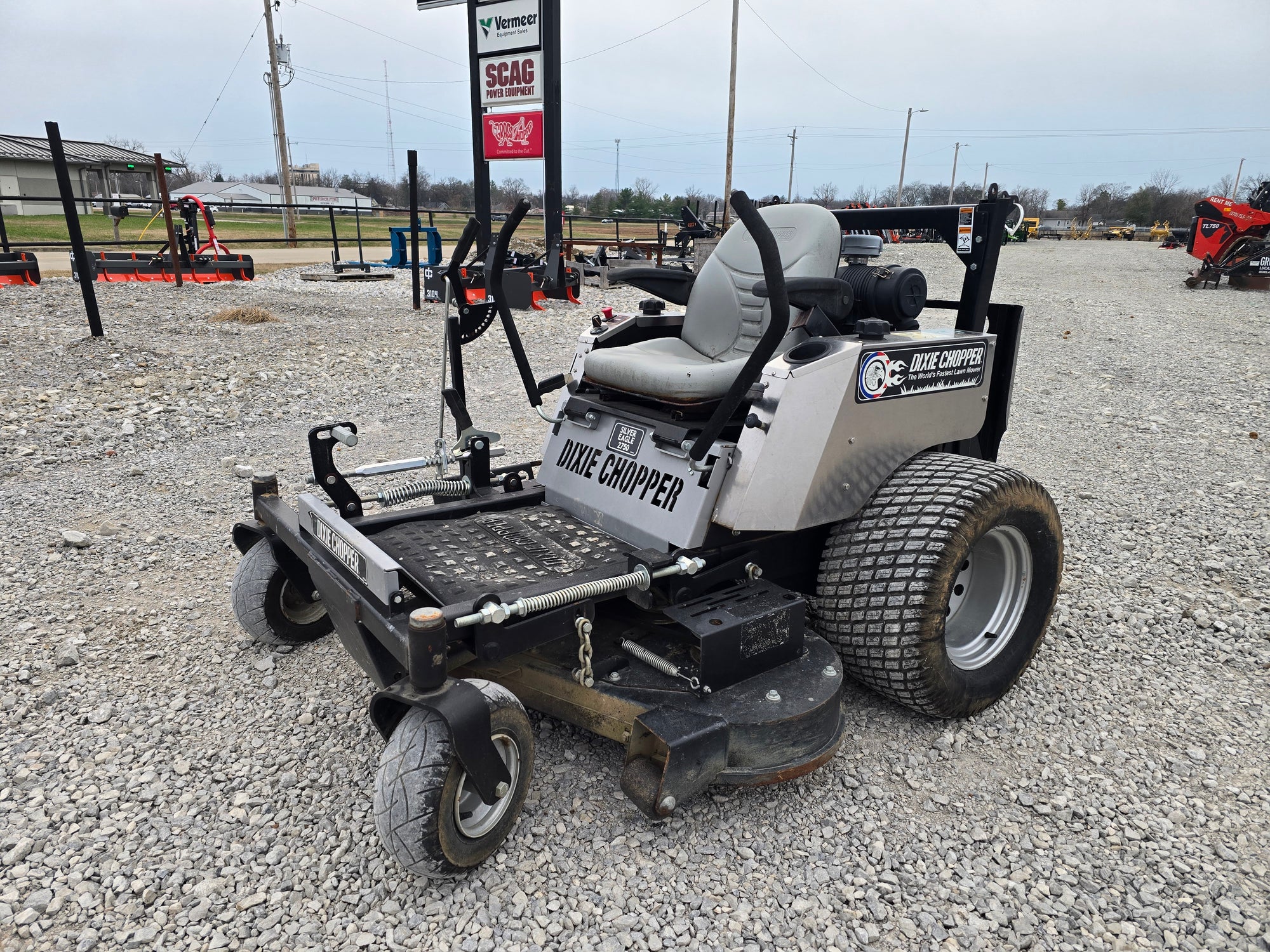 USED DIXIE CHOPPER ZERO TURN 2750 - 27 HP - 50" CUT #4163126