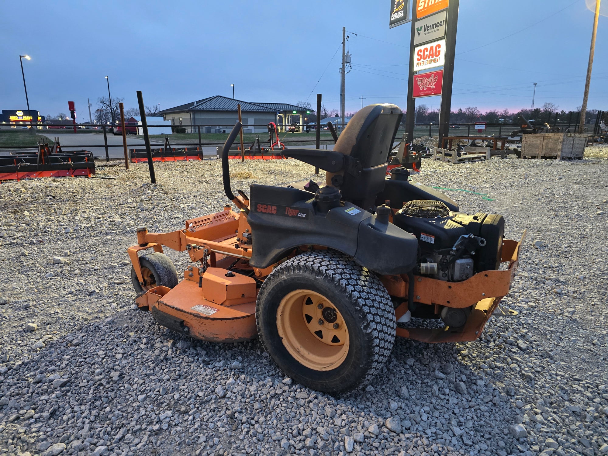 USED 2017 SCAG TIGER CUB - 52" CUT #4162935