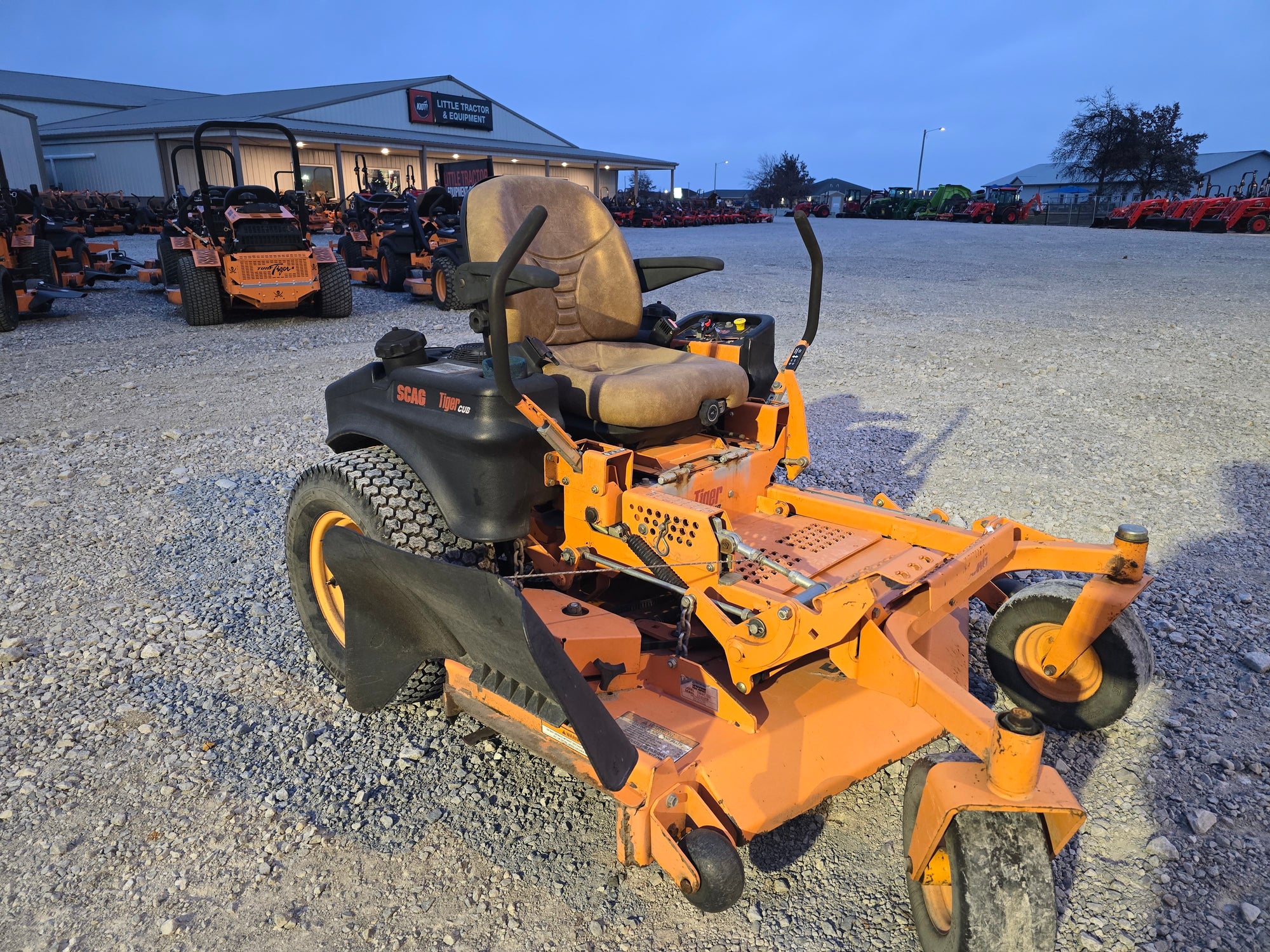 USED 2017 SCAG TIGER CUB - 52" CUT #4162935