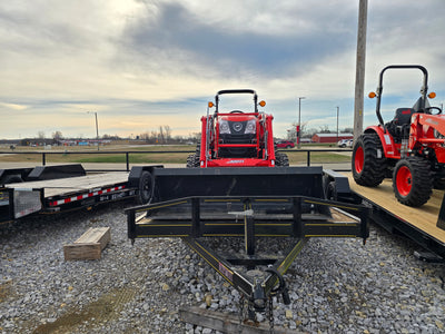 USED 2022 KIOTI CK2610HST - PACKAGE DEAL - TRACTOR,LOADER,CUTTER & TRAILER
