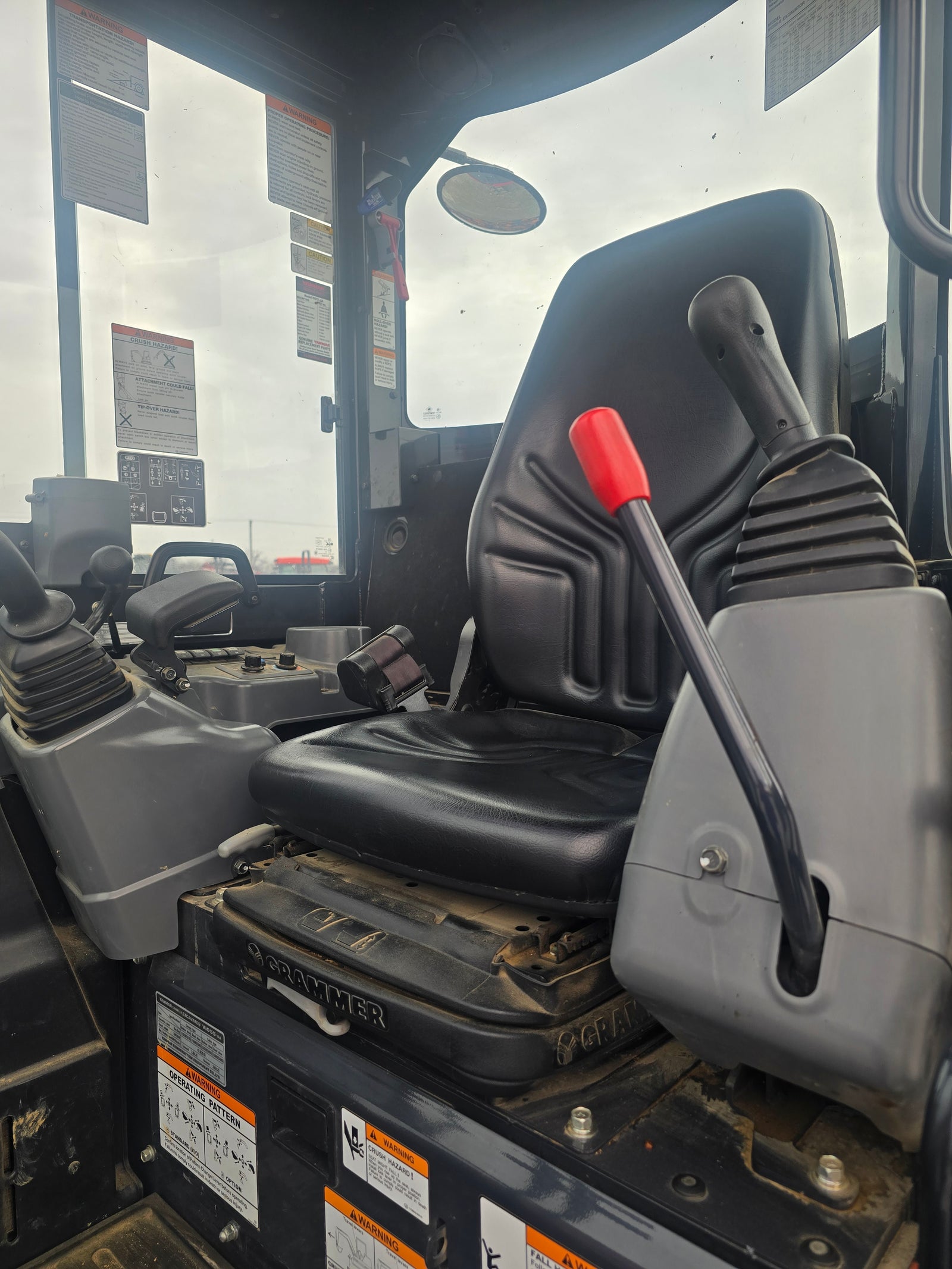 USED 2023 YANMAR VIO-55 CAB WITH BUCKET & THUMB #6169101