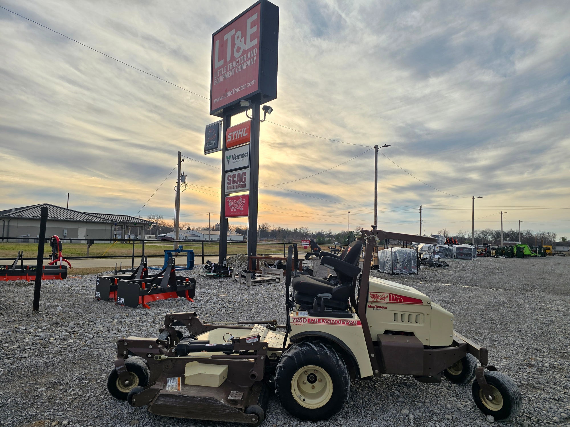 USED 2024 GRASSHOPPER 725D-61"RD #6169103 - 0108-0201