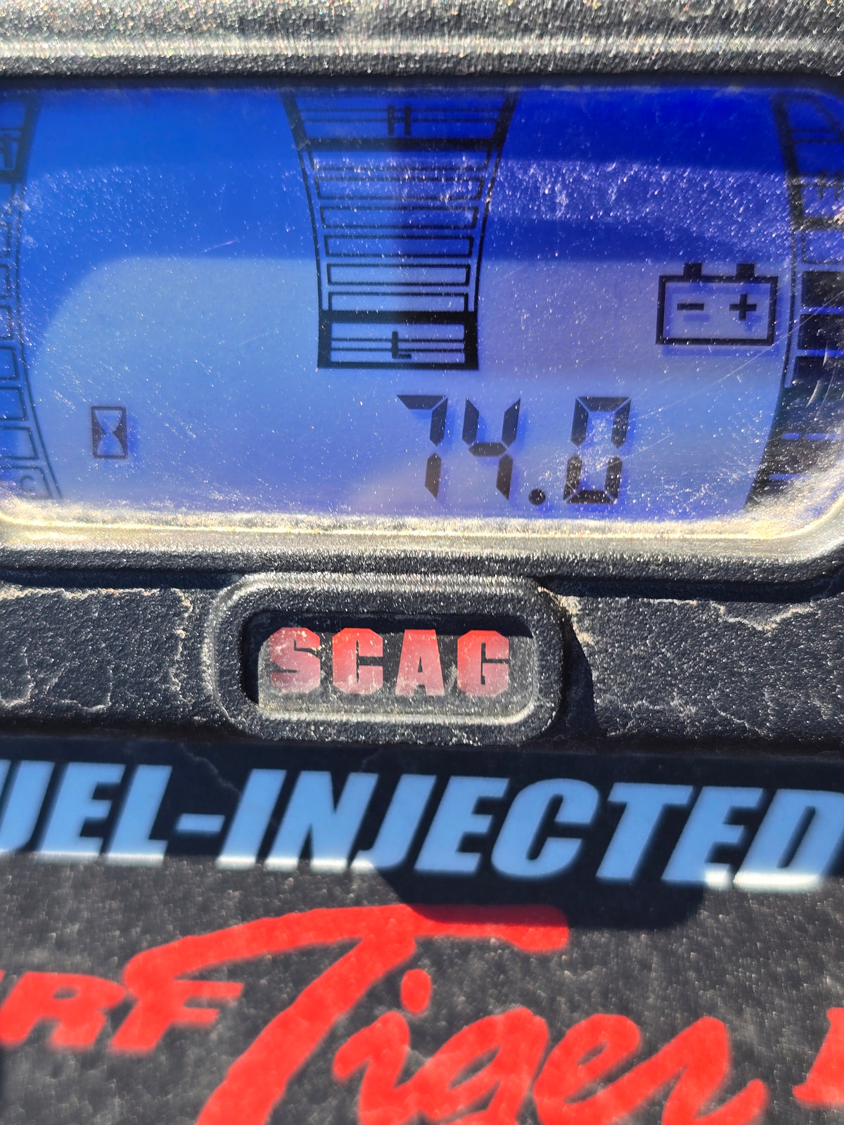 2024 SCAG TURF TIGER II- 72" CUT - 40HP EFI - #6169862