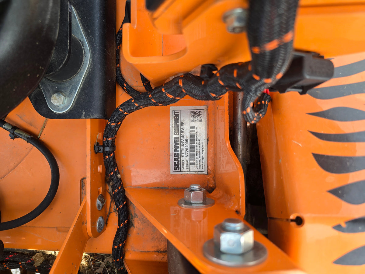 2024 SCAG SCAG TURF TIGER II - 61" CUT WITH TWEELS - #6106471 0327-0421