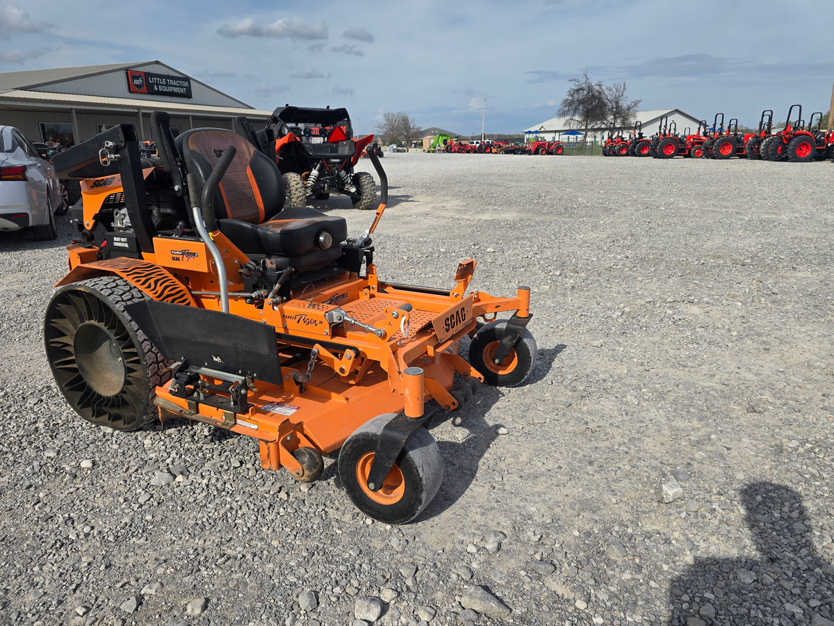 2024 SCAG SCAG TURF TIGER II - 61" CUT WITH TWEELS - #6106471 0327-0421